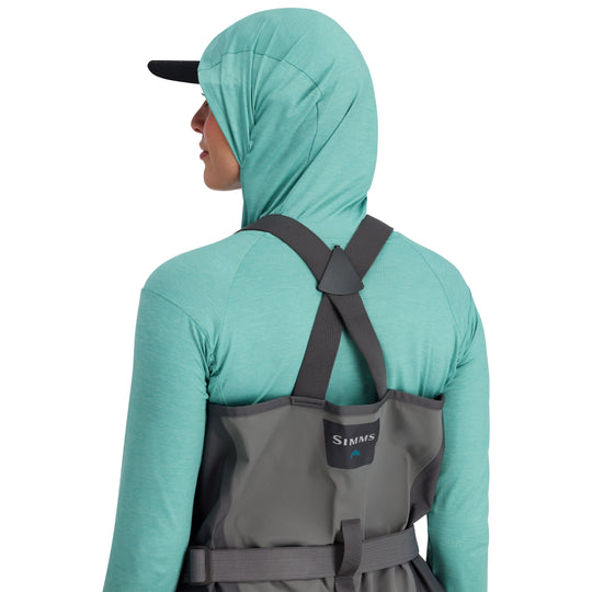 Simms Women's Freestone Stockingfoot, Slate, view 5