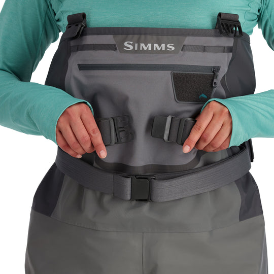 Simms Women's Freestone Stockingfoot, Slate, view 7