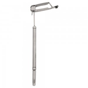 Dr Slick Rotary Hackle Plier w/Rubber Tubing on One Jaw, view 2