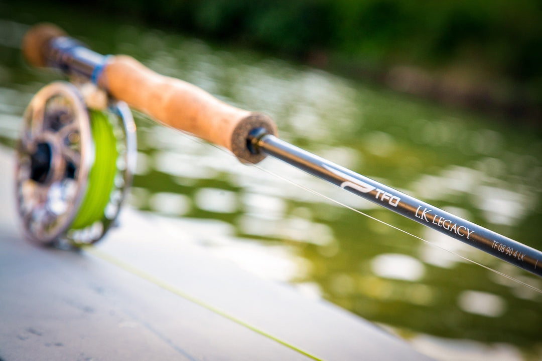 TFO LK Legacy Rod with Case, worn