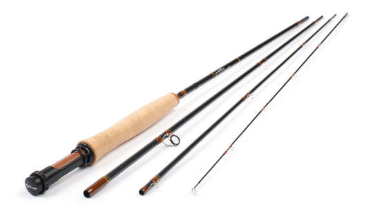 Scott Rod Company GS Fly Rod - 4pc, angled view